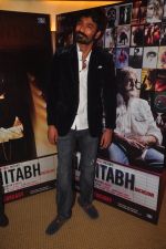 Dhanush  at Team interview of Shamitabh in Mehboob on 4th Feb 2015
